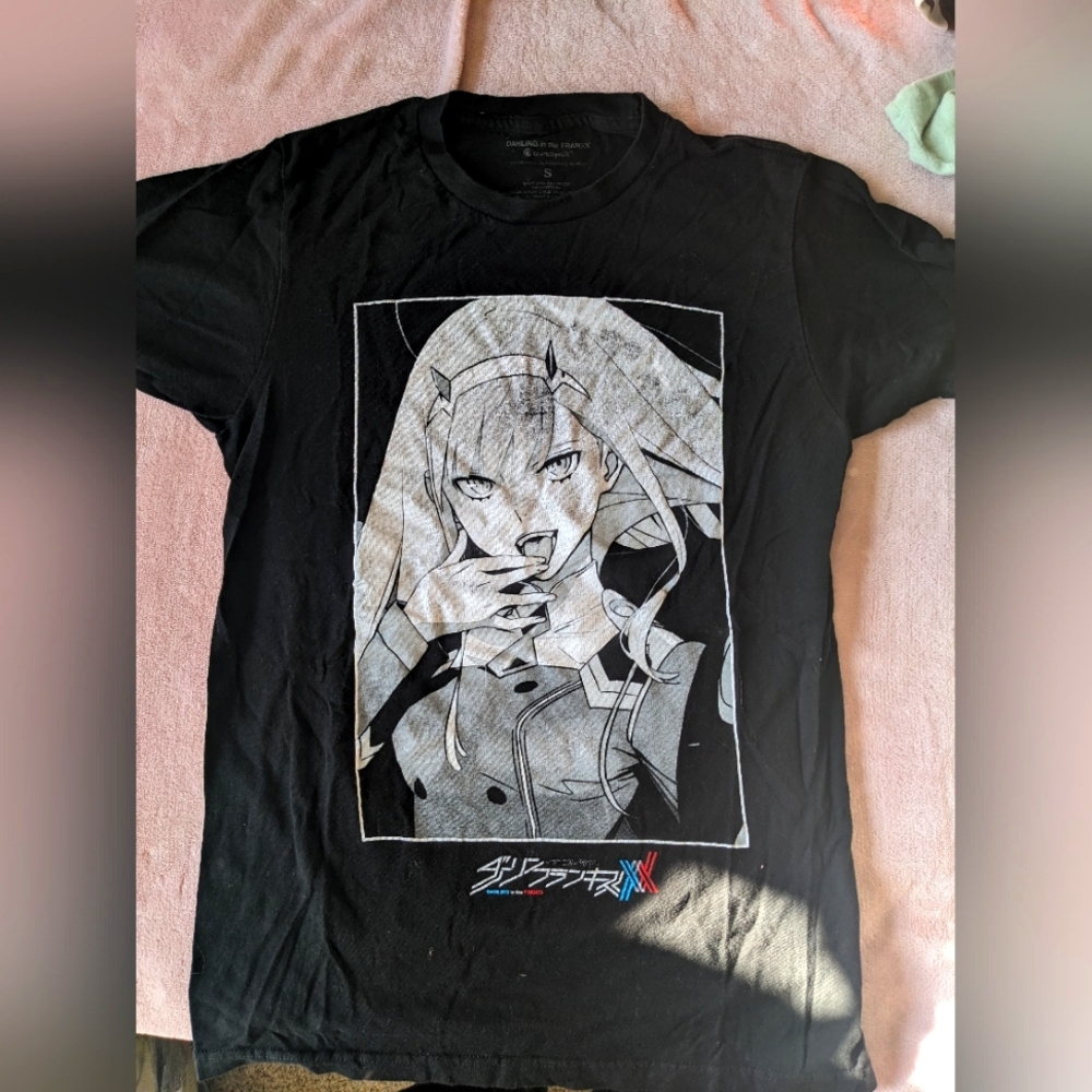 Hot topic darling in the Franxx zero two shirt
